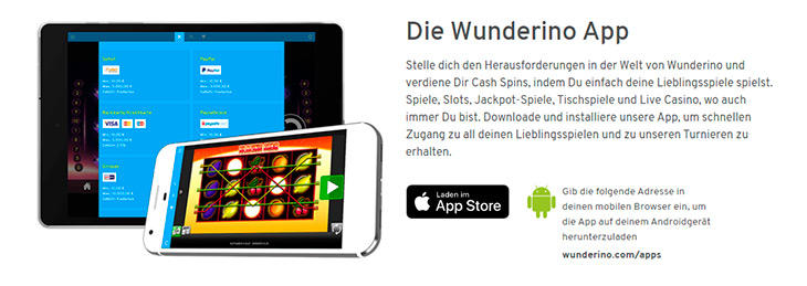 Ist das Wunderino auch auf mobilen Plattformen verfügbar?