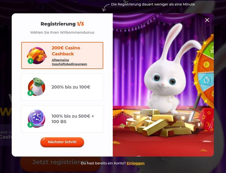 Wie meldet man sich im Cadabrus Online Casino an