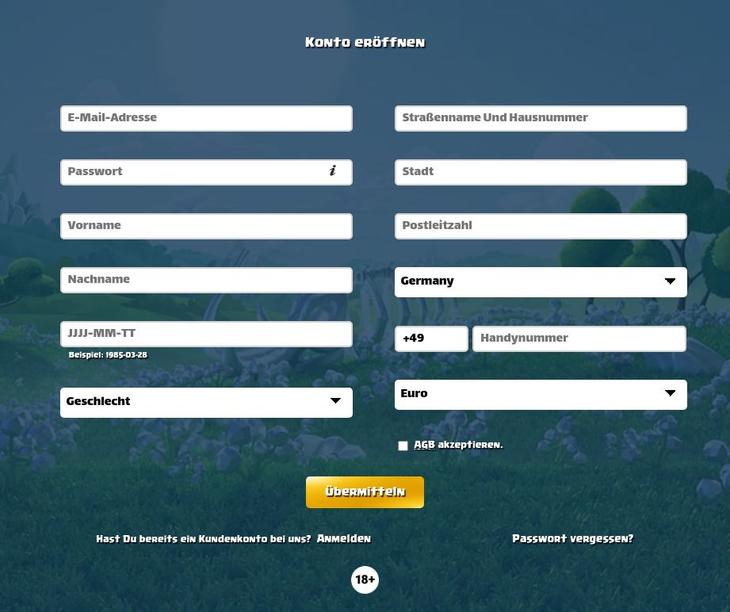 Wie kann man sich im Duelz Casino anmelden