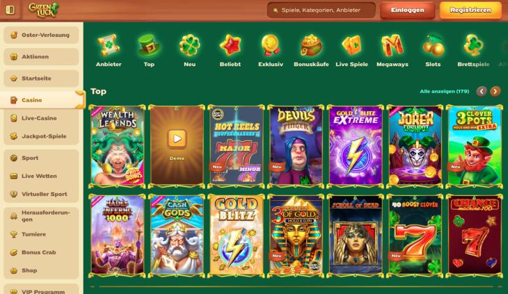 Spielangebot